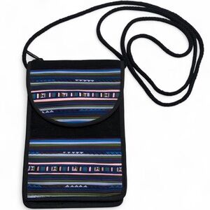 Handmade Quilted Crossbody Organizer Bag Adjustable Strap